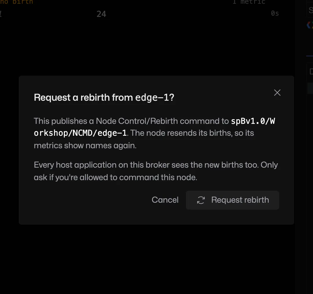 Rebirth confirmation for edge-1 naming spBv1.0/Workshop/NCMD/edge-1